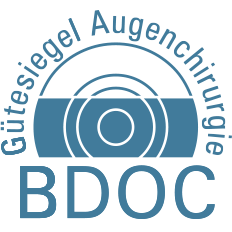 BDOC G&uuml;tesiegel Augenchirurgie